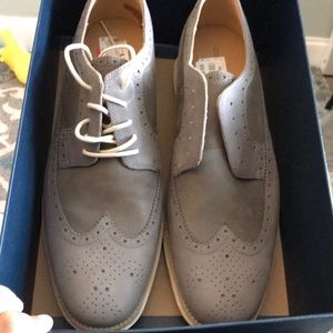 Cole Haan Men’s Lunargrand Oxford shoes in pewter